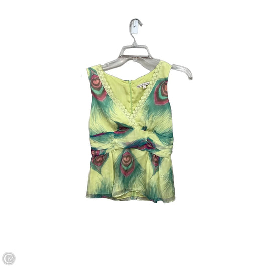 Top Sleeveless By Nanette Lepore In Animal Print, Size: S
