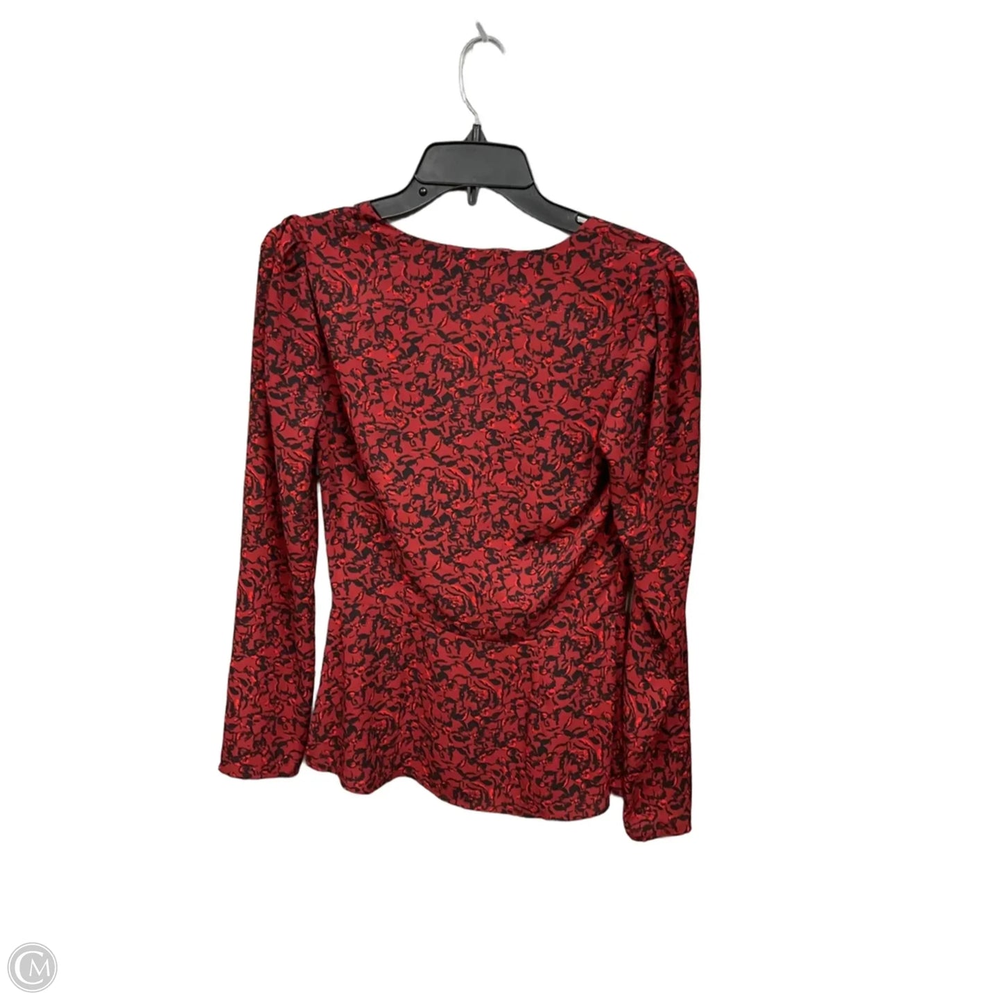 Top Long Sleeve By Chelsea 28 In Floral Print, Size: Xs