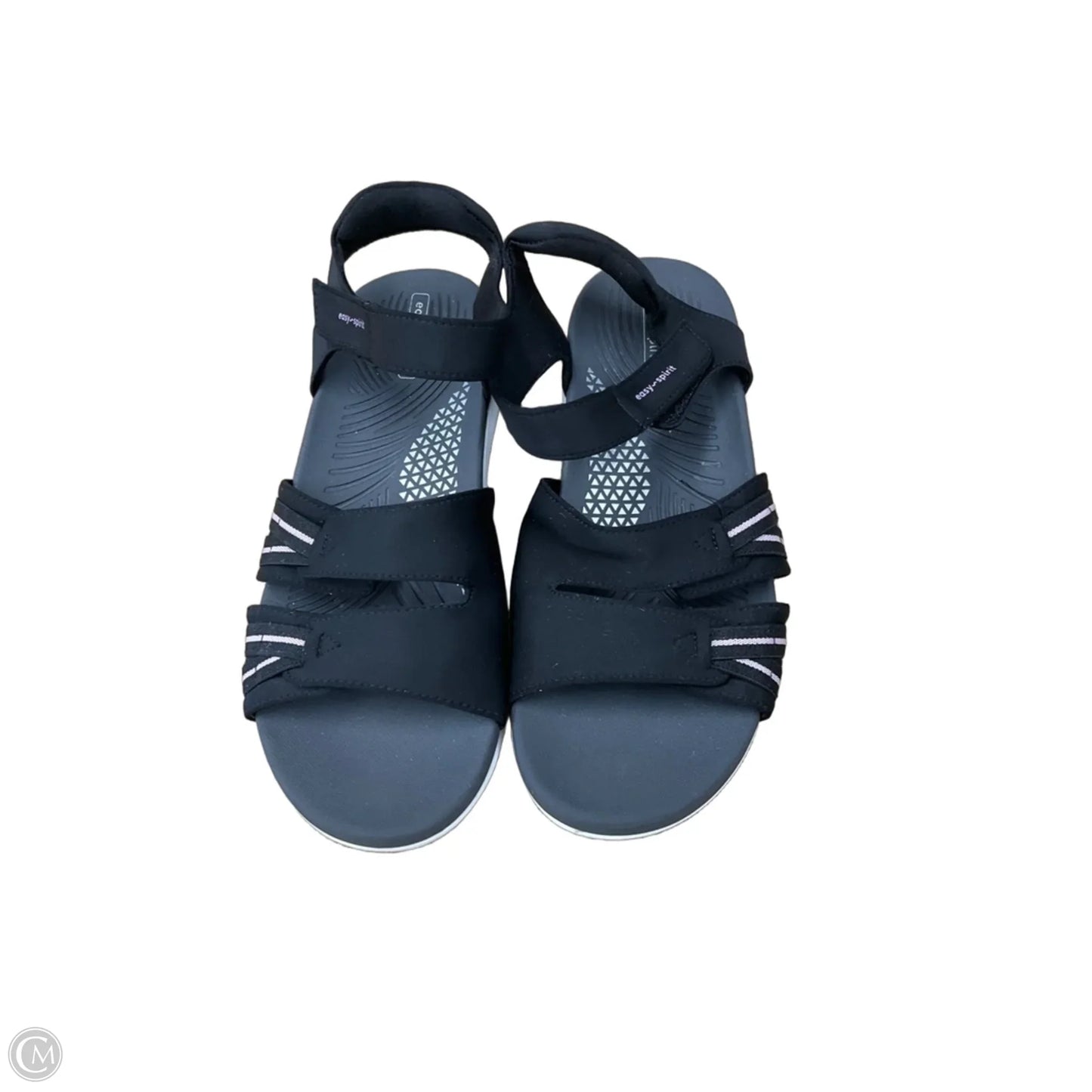 Sandals Flats By Easy Spirit In Black, Size: 7