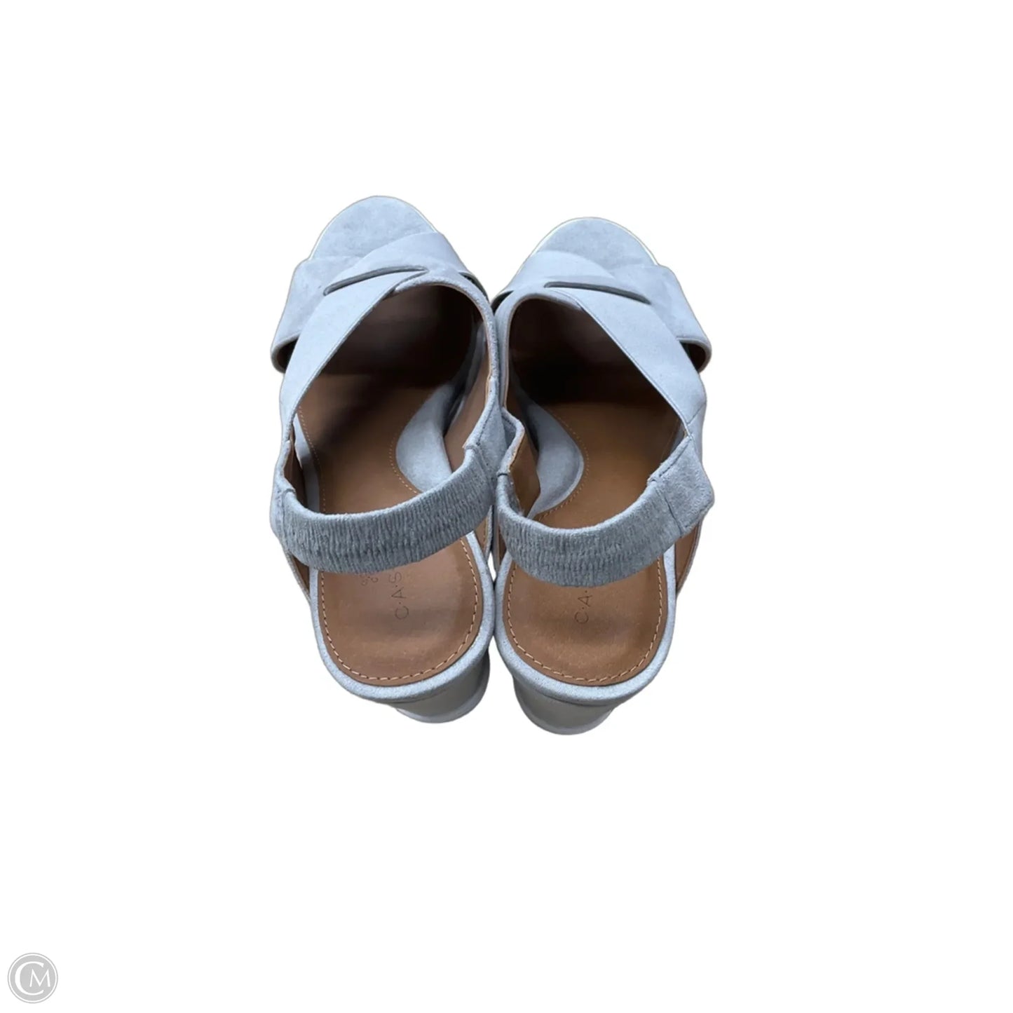 Sandals Heels Wedge By Caslon In Grey, Size: 8.5