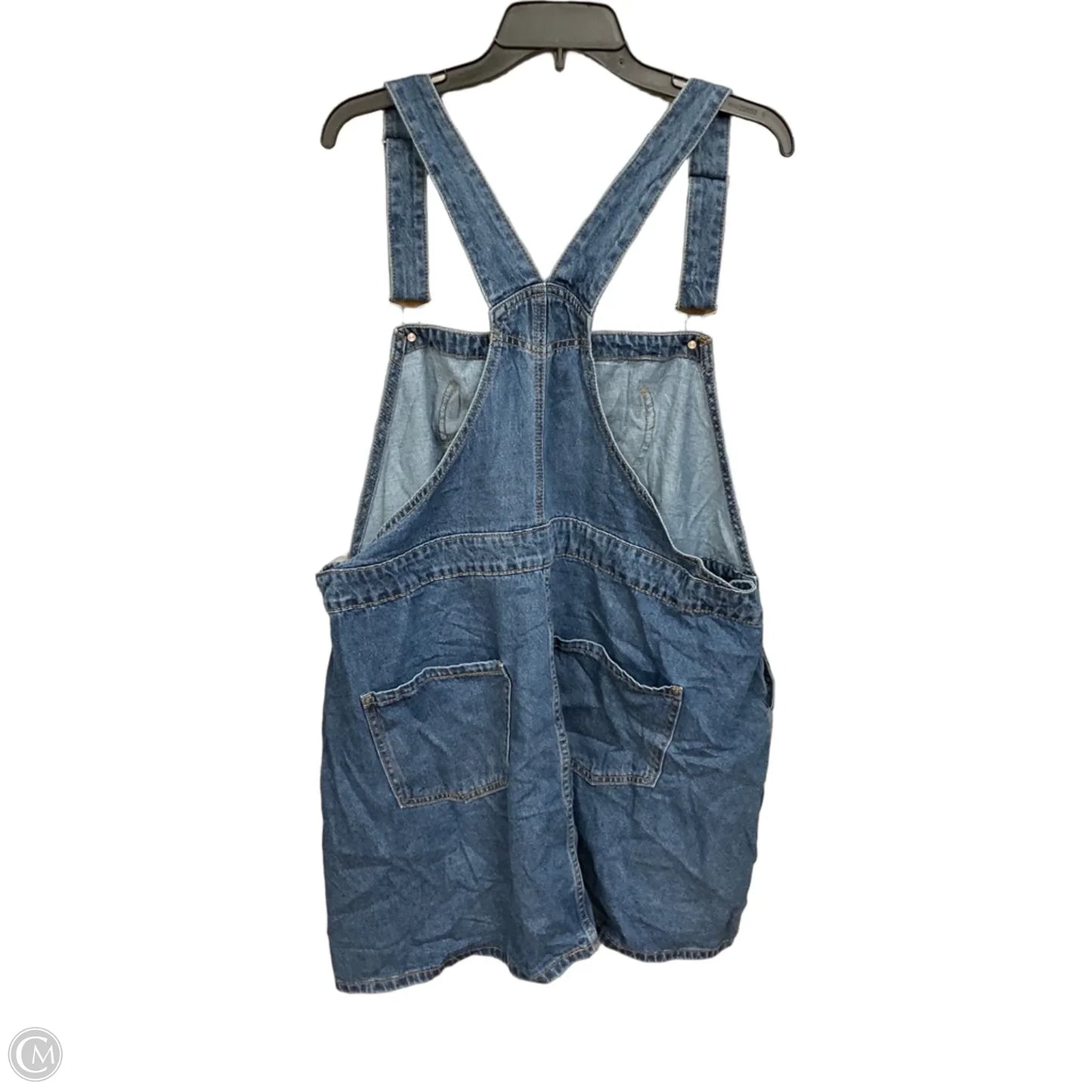 Dress Casual Short By Clothes Mentor In Blue Denim, Size: 2x