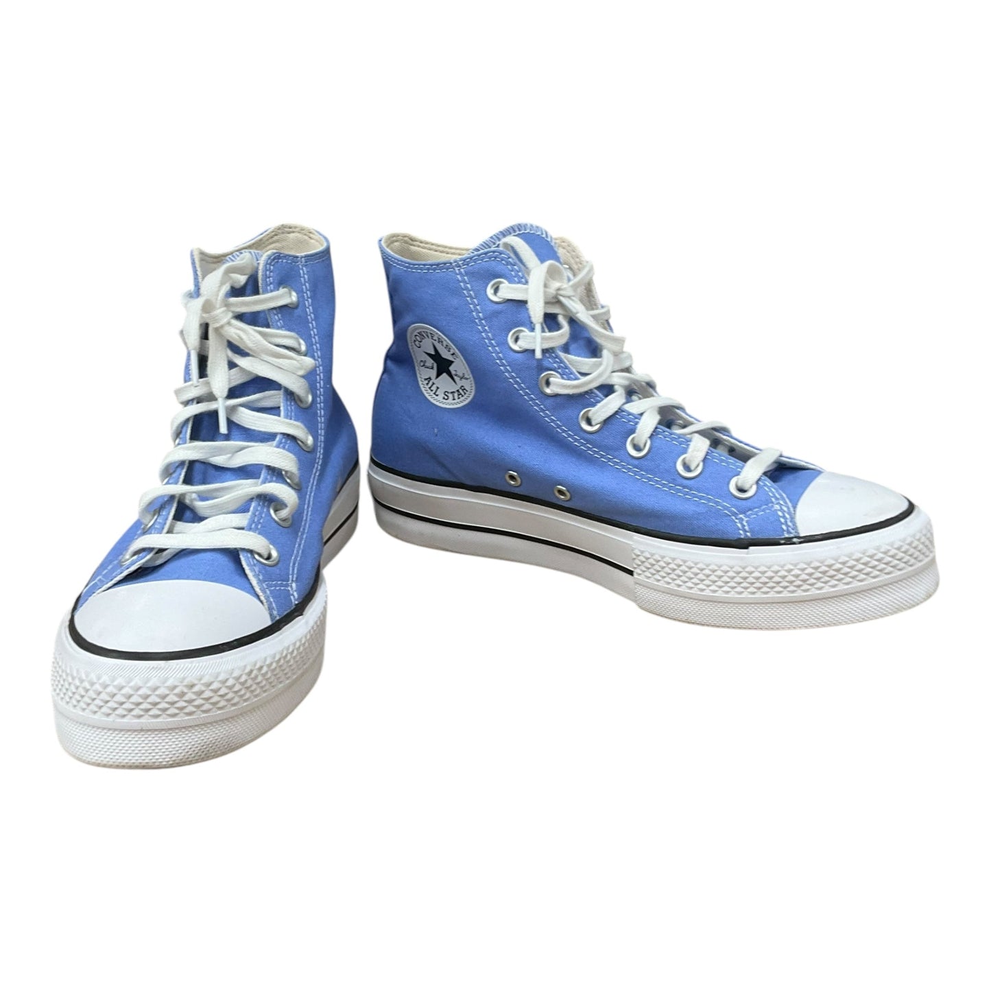 Shoes Sneakers Platform By Converse In Blue, Size: 9