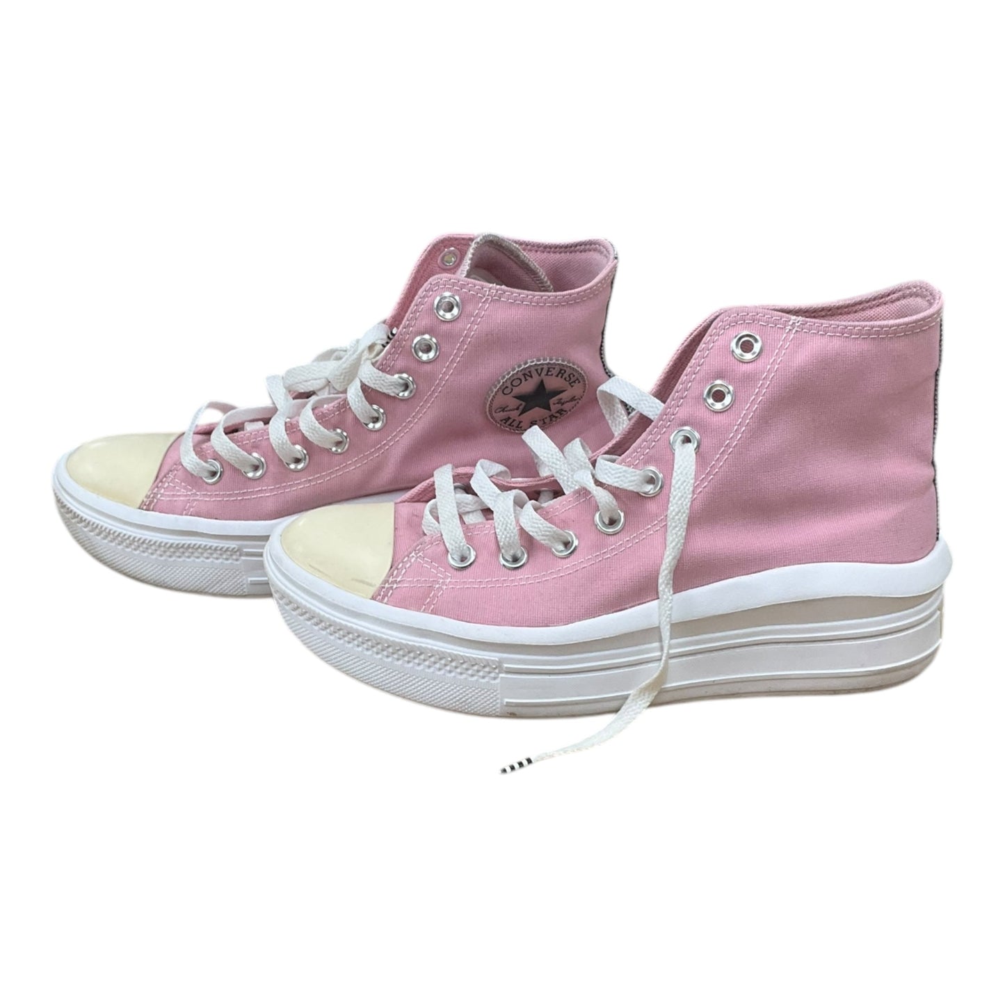 Shoes Sneakers Platform By Converse In Pink, Size: 9