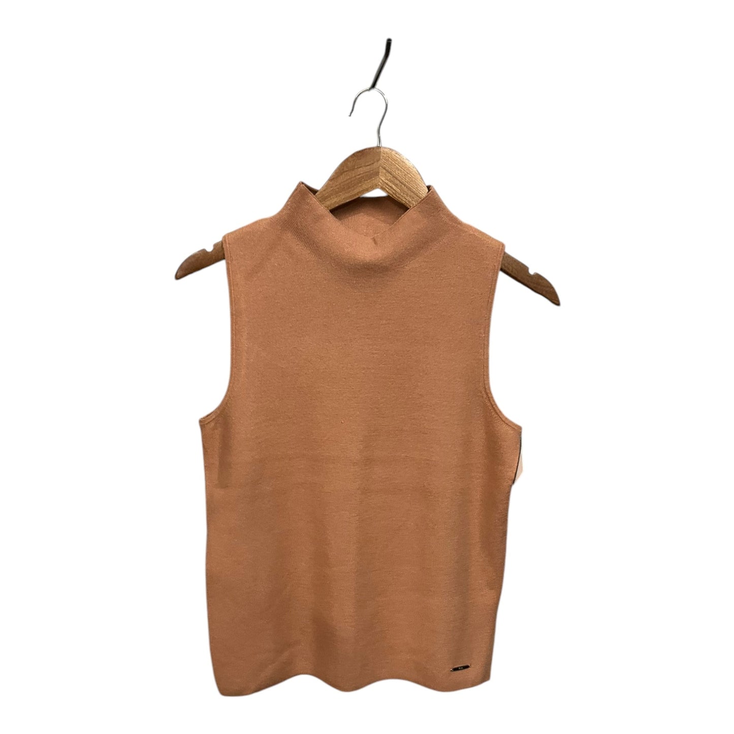 Top Sleeveless By Elie Tahari In Tan, Size: L