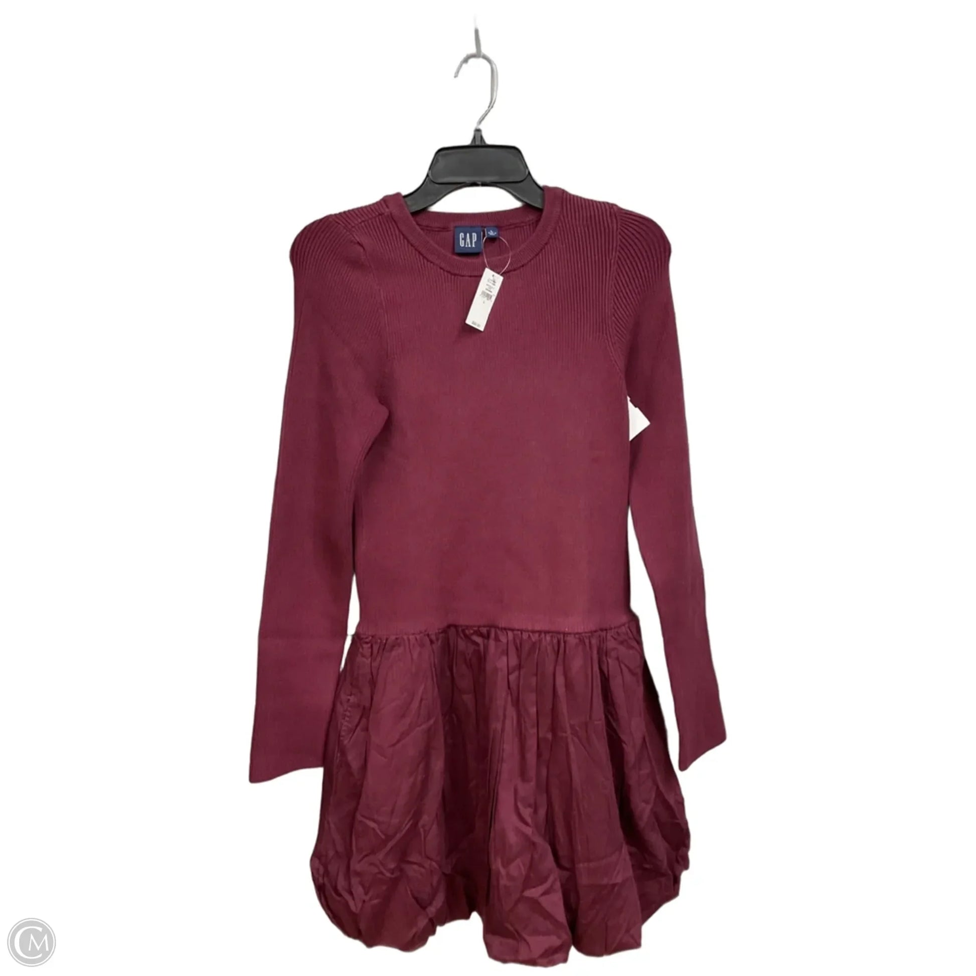 Dress Casual Short By Gap In Maroon, Size: L