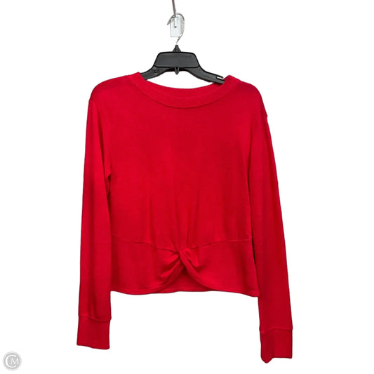 Top Long Sleeve By Sanctuary In Red, Size: S