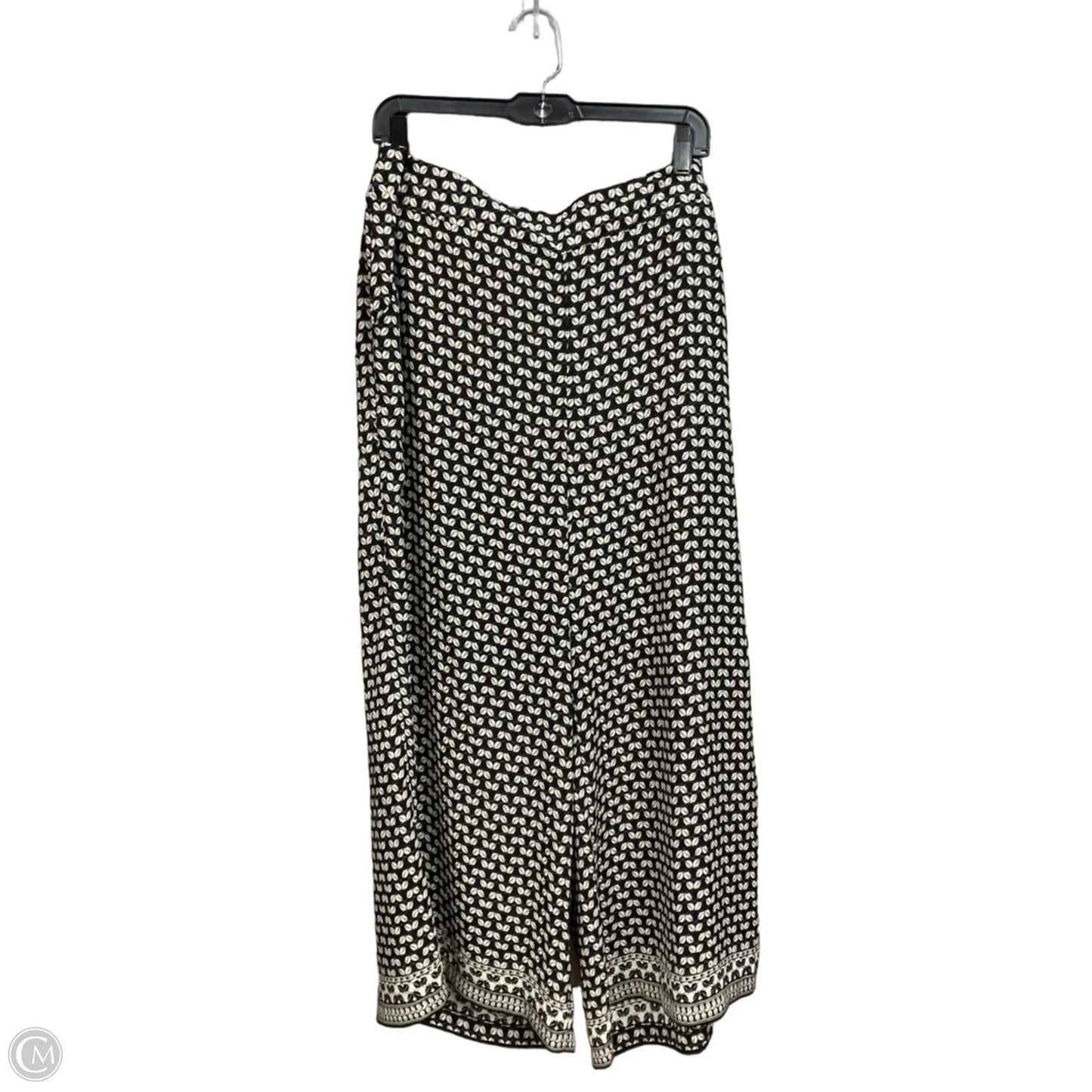 Pants Lounge By Max Studio In Black & Cream, Size: 18
