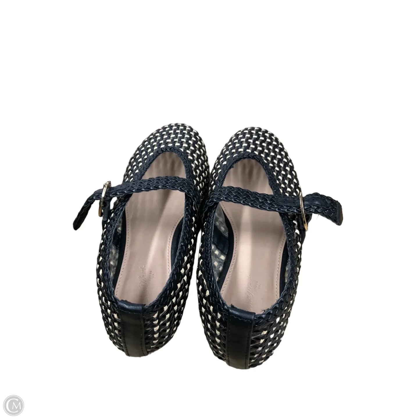 Shoes Flats By Universal Thread In Black & Tan, Size: 6.5