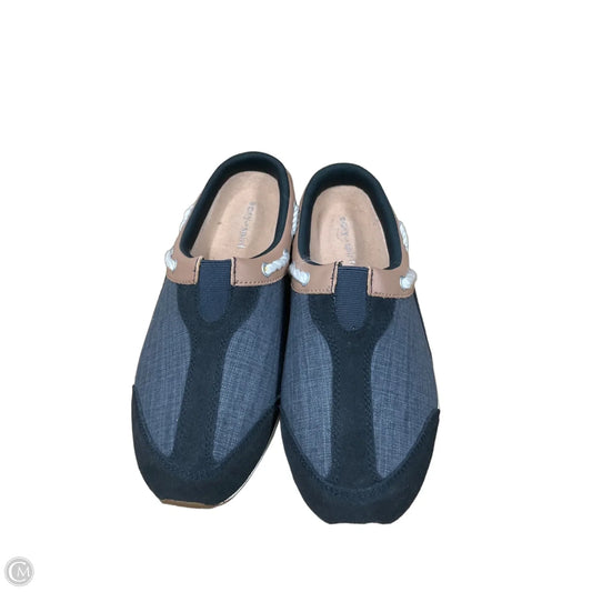 Shoes Flats By Easy Spirit In Black & Grey, Size: 6.5