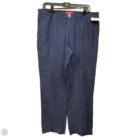 Pants Designer By Lilly Pulitzer In Navy, Size: 12