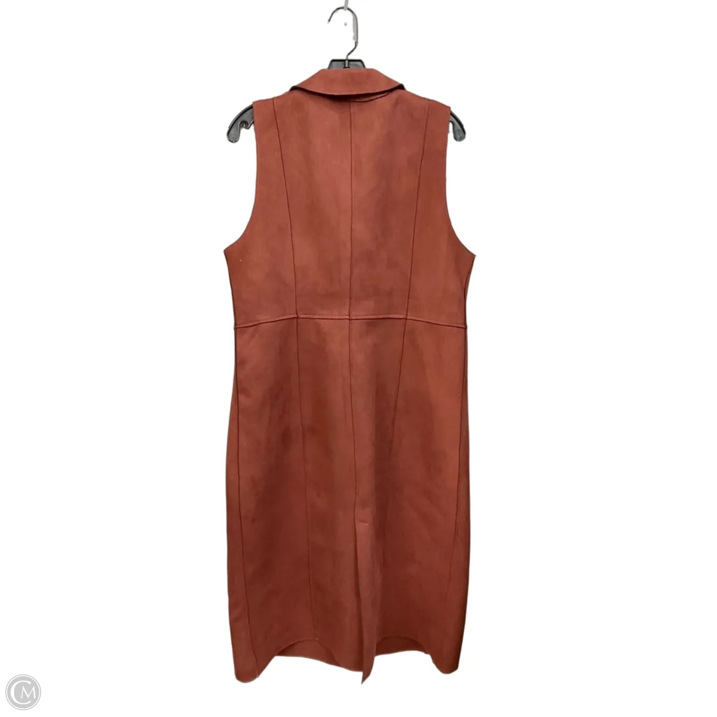 Vest Other By Anthropologie In Maroon, Size: L