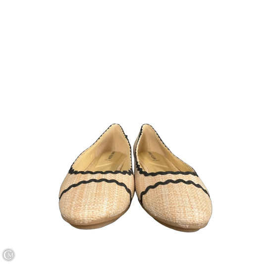 Sandals Flats By Anne Klein In Black & Tan, Size: 10