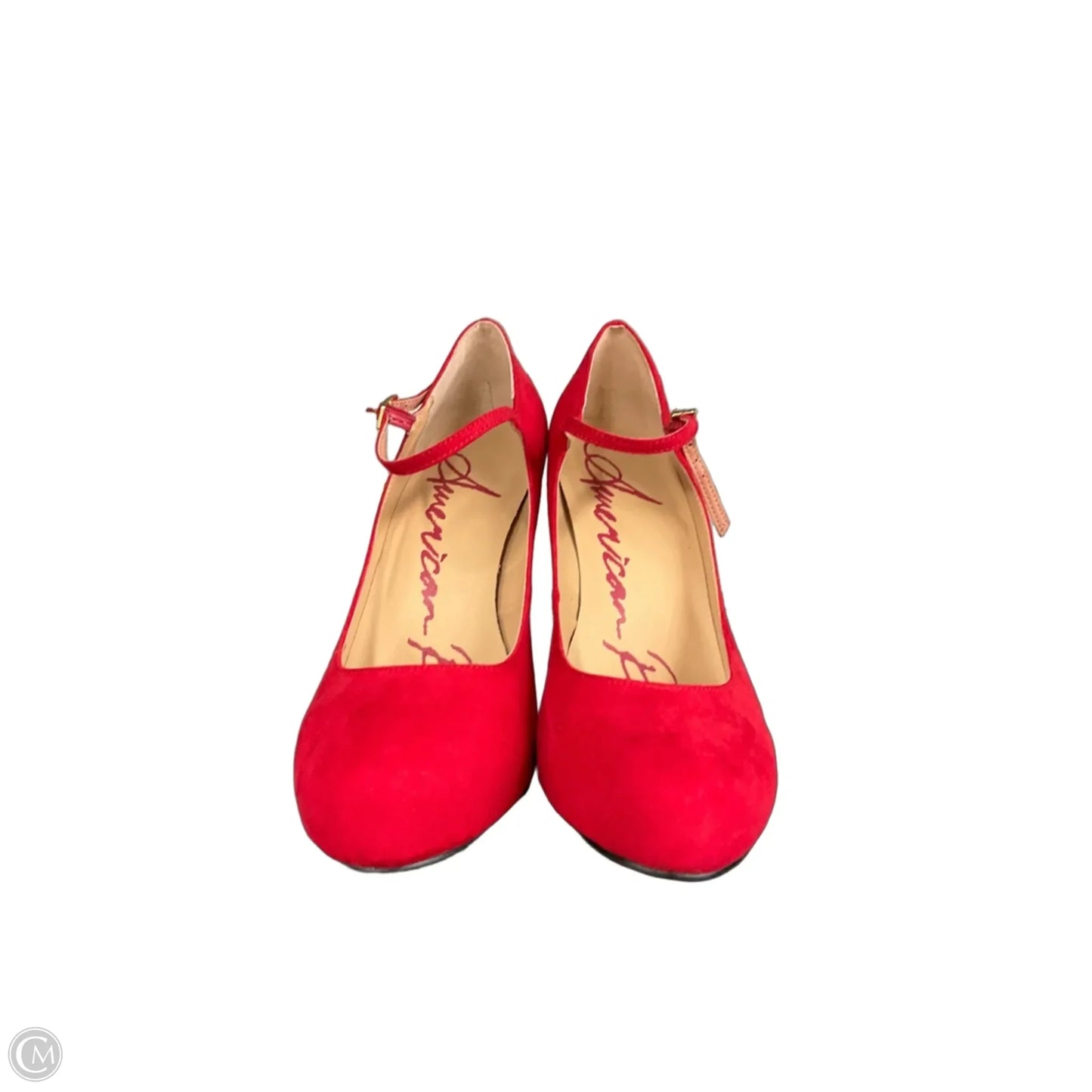 Shoes Heels Block By American Rag In Red, Size: 9