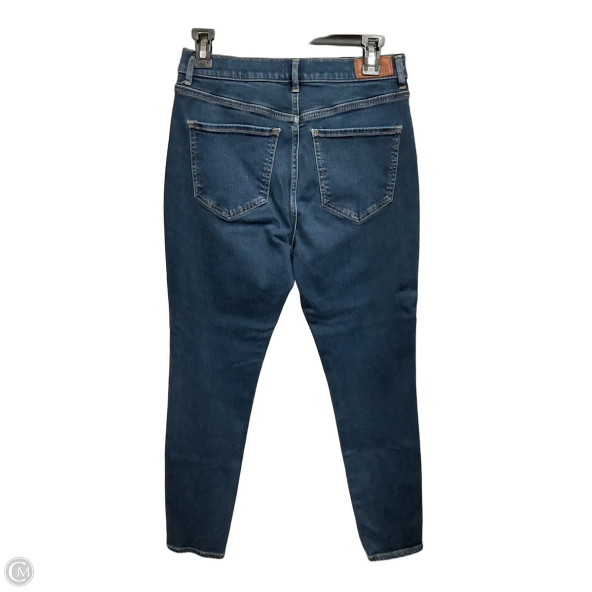Jeans Skinny By Express In Blue Denim, Size: 6