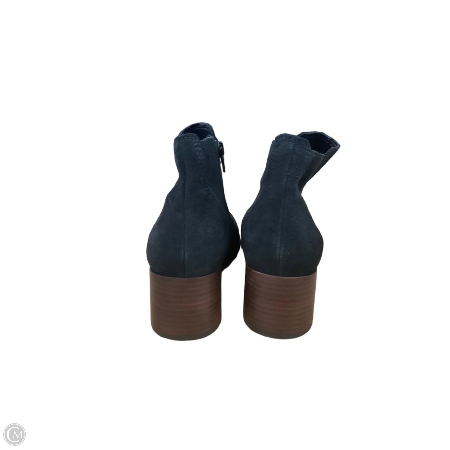 Boots Ankle Heels By Lucky Brand In Black & Brown, Size: 9.5