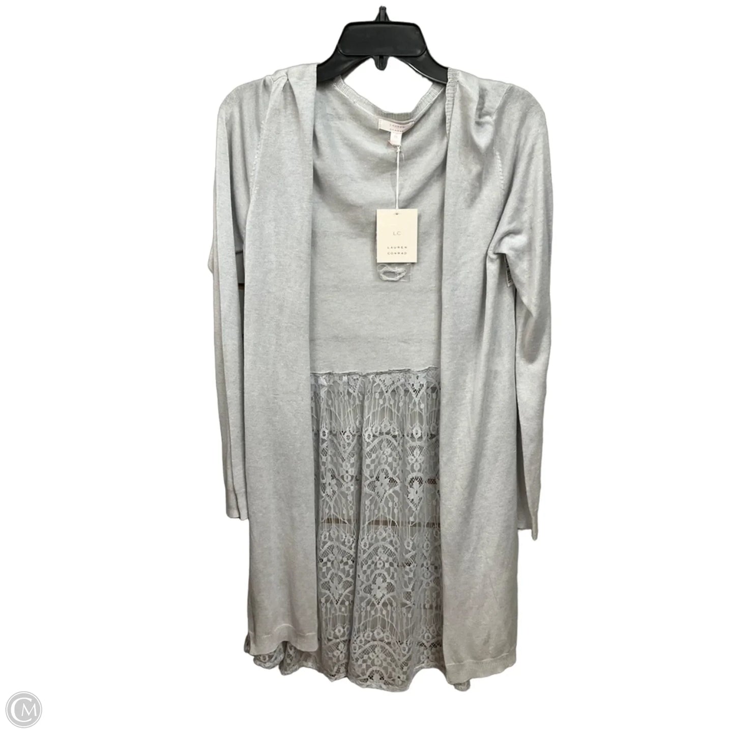 Cardigan By Lc Lauren Conrad In Grey, Size: M