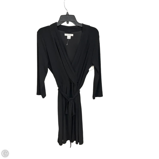 Dress Casual Short By Liz Claiborne In Black, Size: Lp