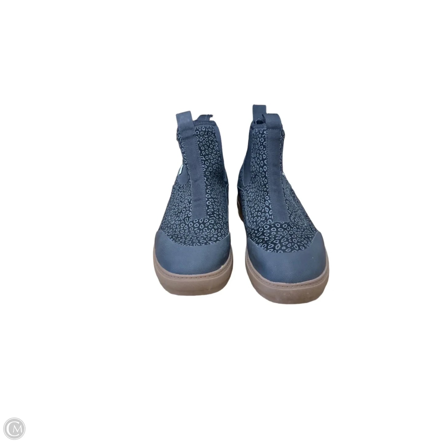 Boots Rain By Vans In Black & Grey, Size: 9