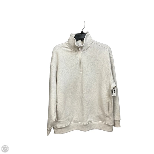 Athletic Sweatshirt Collar By Athleta In Ivory, Size: S