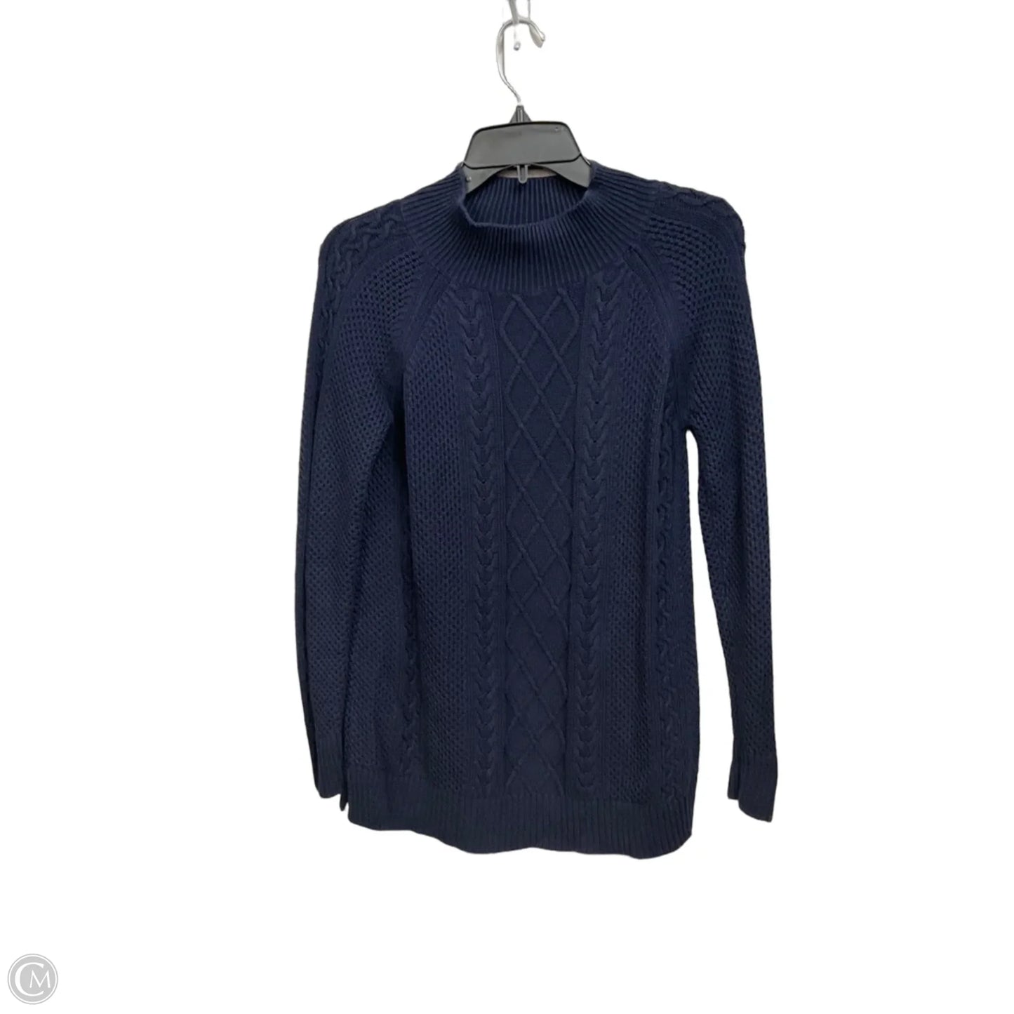 Sweater By Loft In Navy, Size: Mp