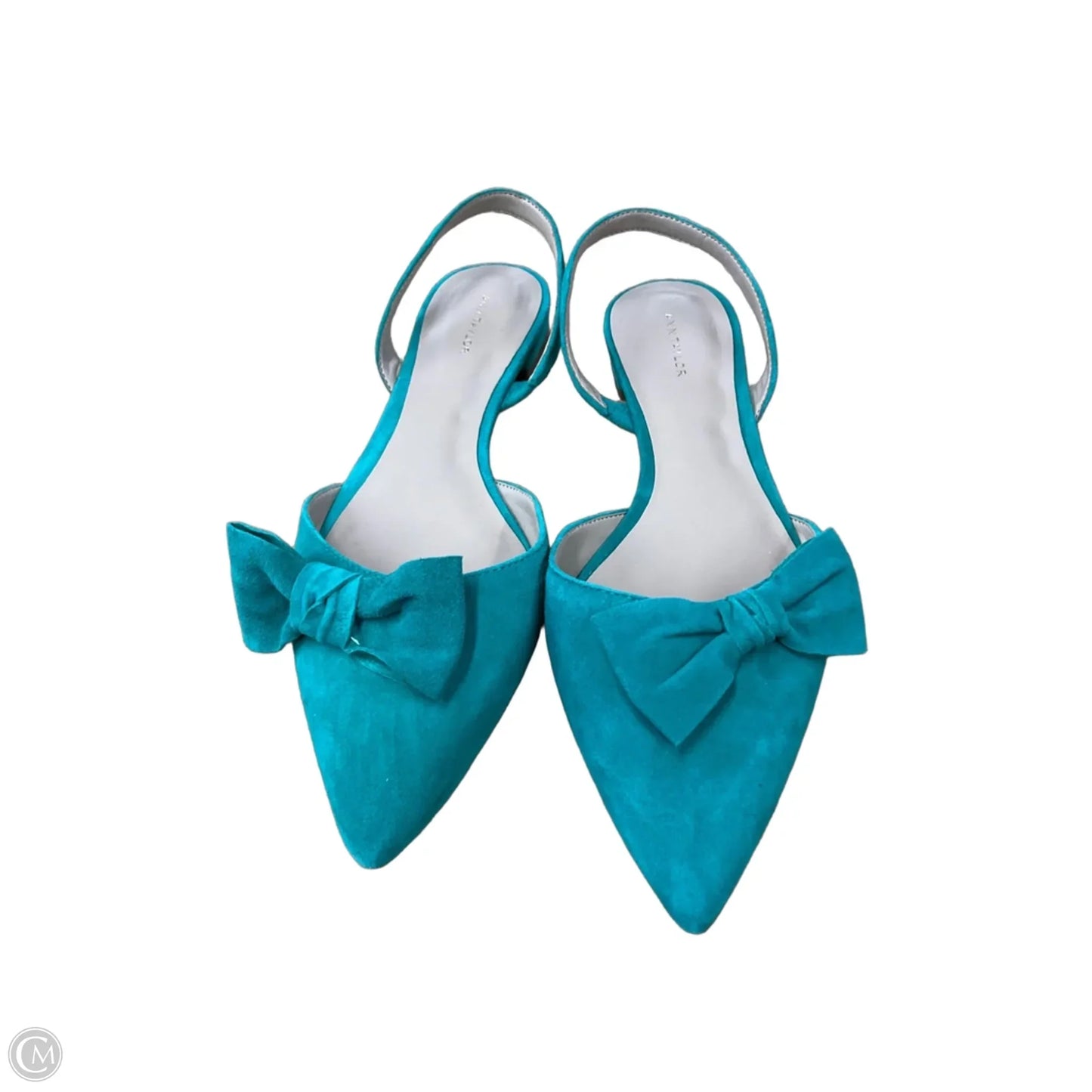 Shoes Flats By Ann Taylor In Green, Size: 8