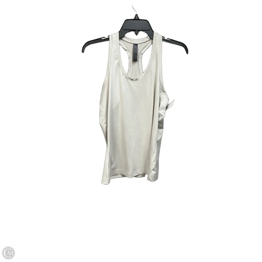 Athletic Tank Top By Adidas In Beige, Size: S