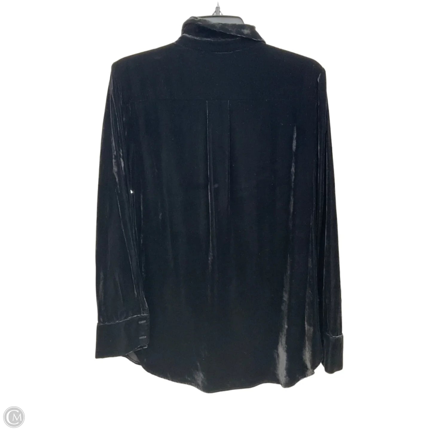 Blouse Long Sleeve By Talbots In Black, Size: M