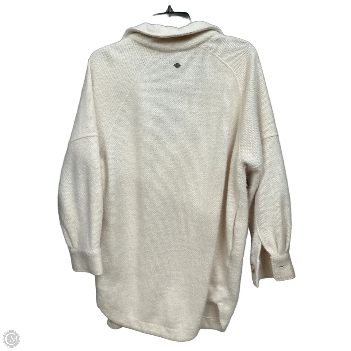 Jacket Shirt By Calia In Cream, Size: M