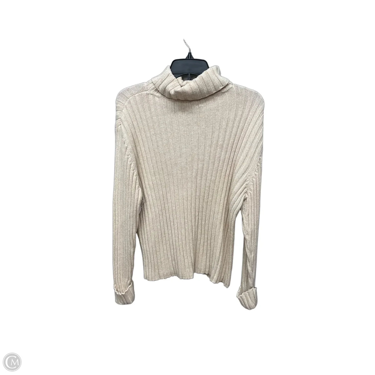 Sweater By Dockers In Tan, Size: L