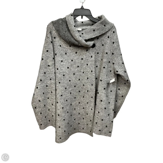 Sweater Cardigan By Max Studio In Polkadot Pattern, Size: 2x