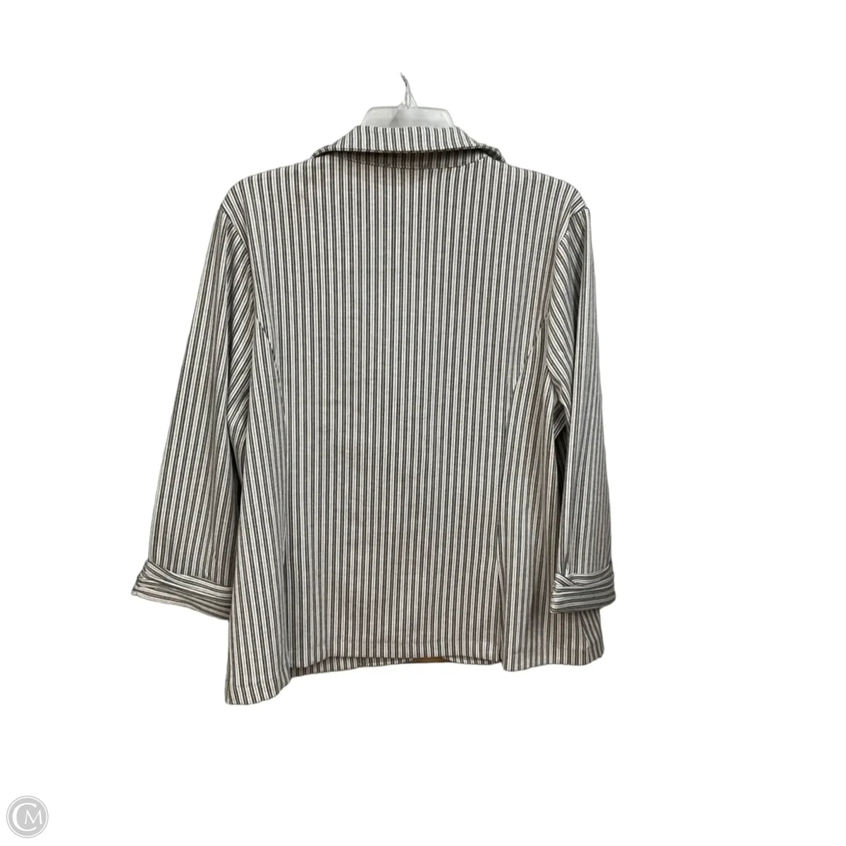 Blazer By Doe & Rae In Striped Pattern, Size: 1x
