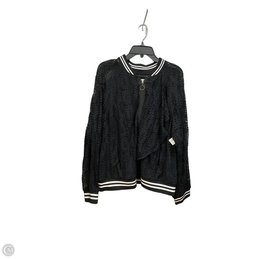 Jacket Other By Rachel Roy In Black, Size: 3x