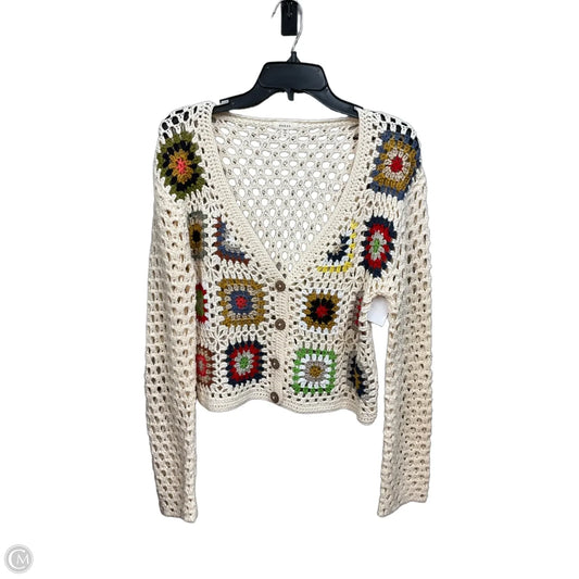 Cardigan By Debut In Multi-colored, Size: M