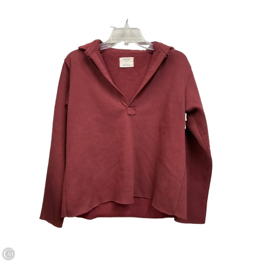 Top Long Sleeve By Clothes Mentor In Maroon, Size: M
