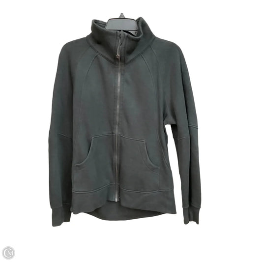 Athletic Jacket By Lululemon In Black, Size: Xs