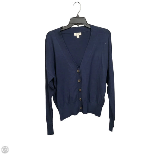 Cardigan By Style And Company In Navy, Size: L