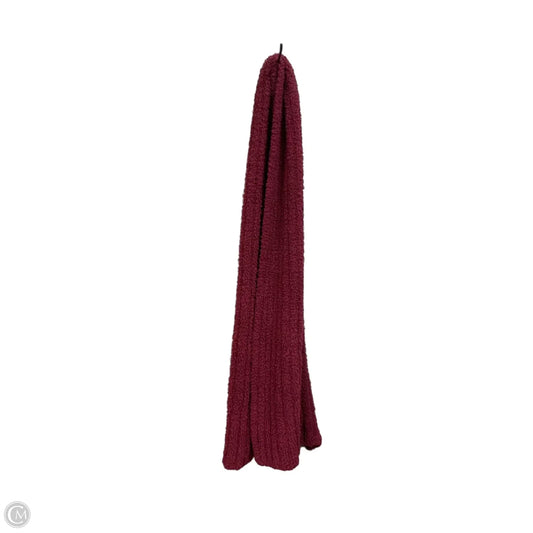 Scarf Winter By Clothes Mentor In Maroon