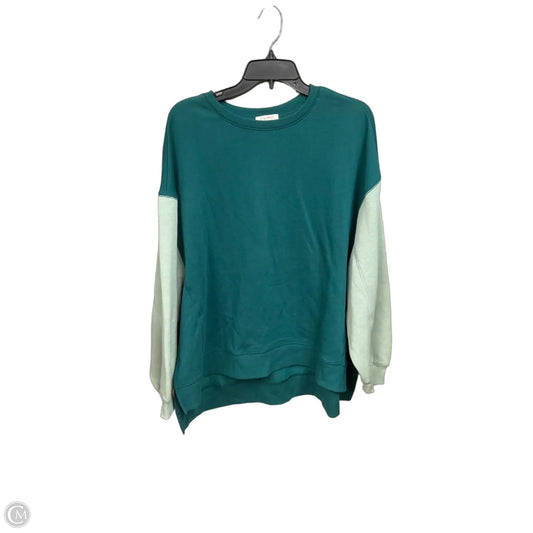 Sweatshirt Crewneck By Z Supply In Green, Size: M