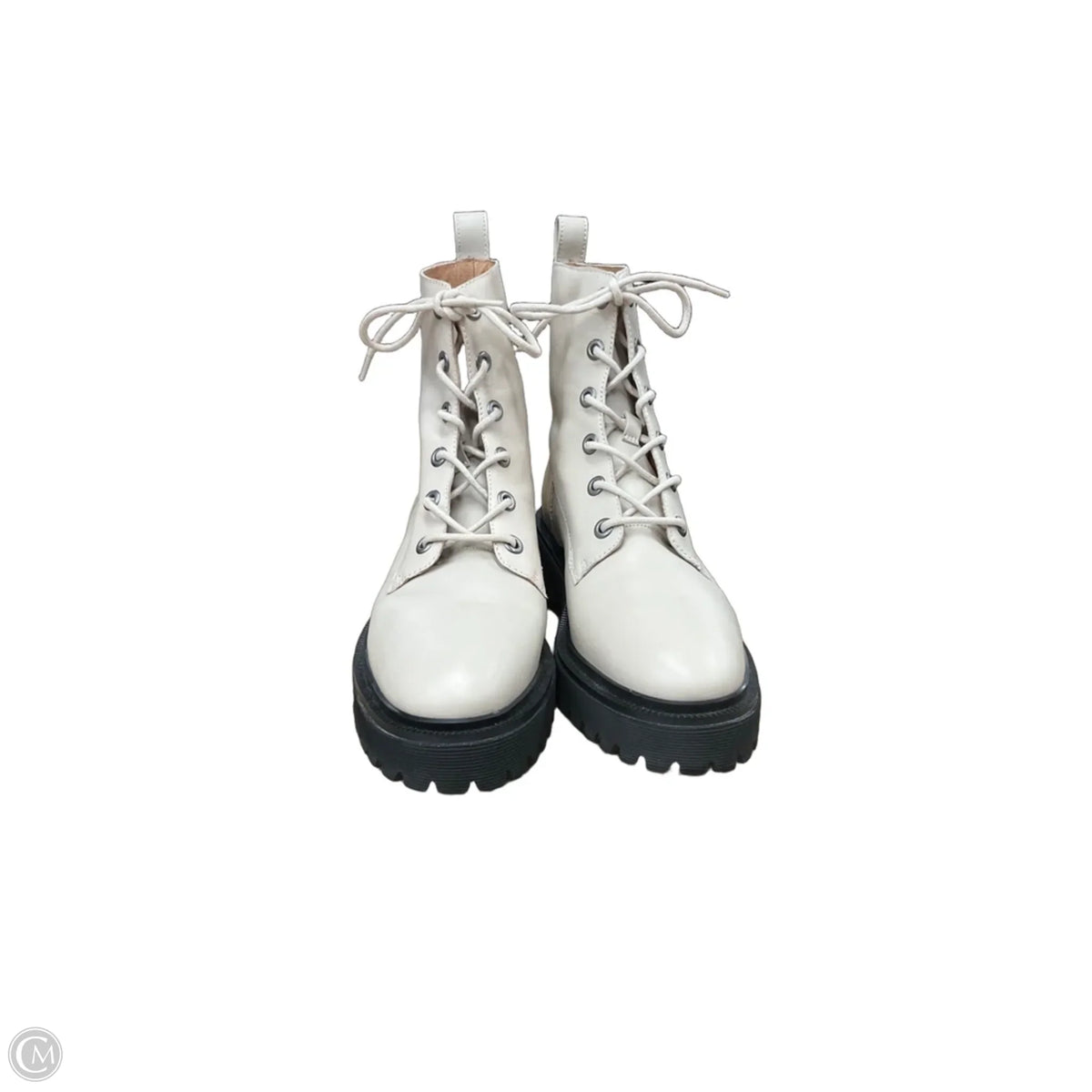 Boots Combat By Madewell In Beige, Size: 9