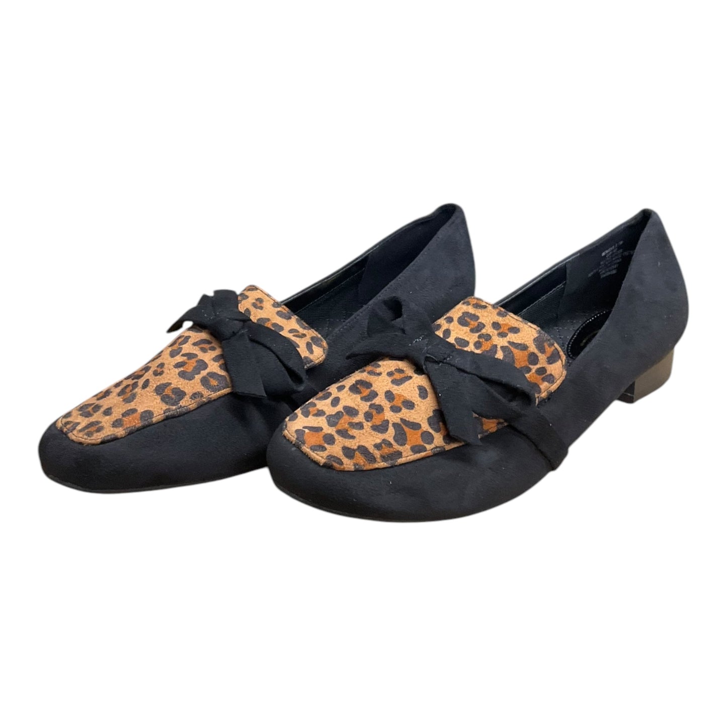 Shoes Flats By Clothes Mentor In Animal Print, Size: 8.5