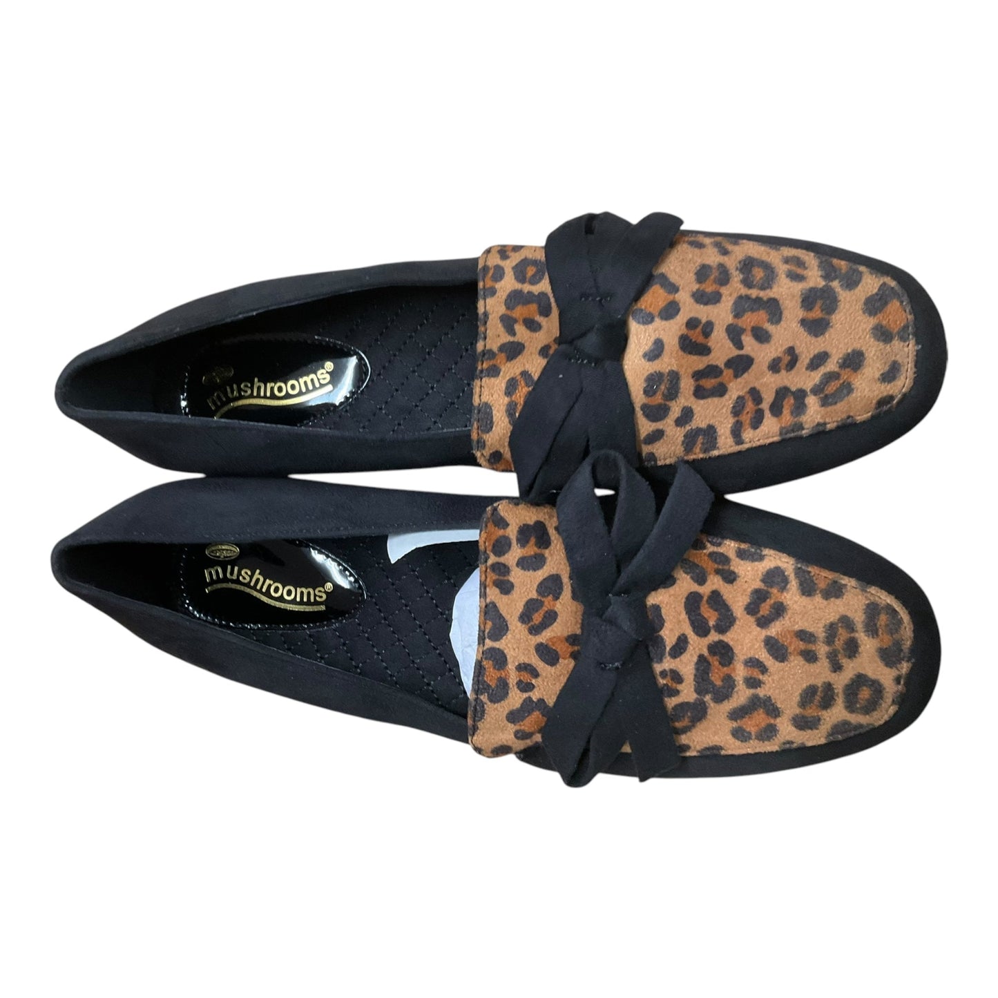 Shoes Flats By Clothes Mentor In Animal Print, Size: 8.5