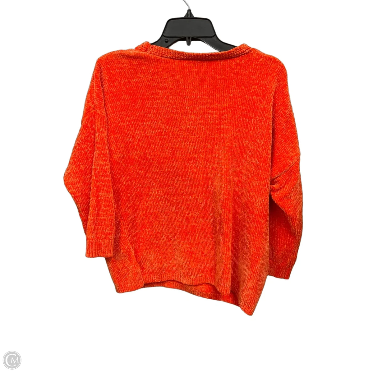Top 3/4 Sleeve By Express In Orange, Size: M