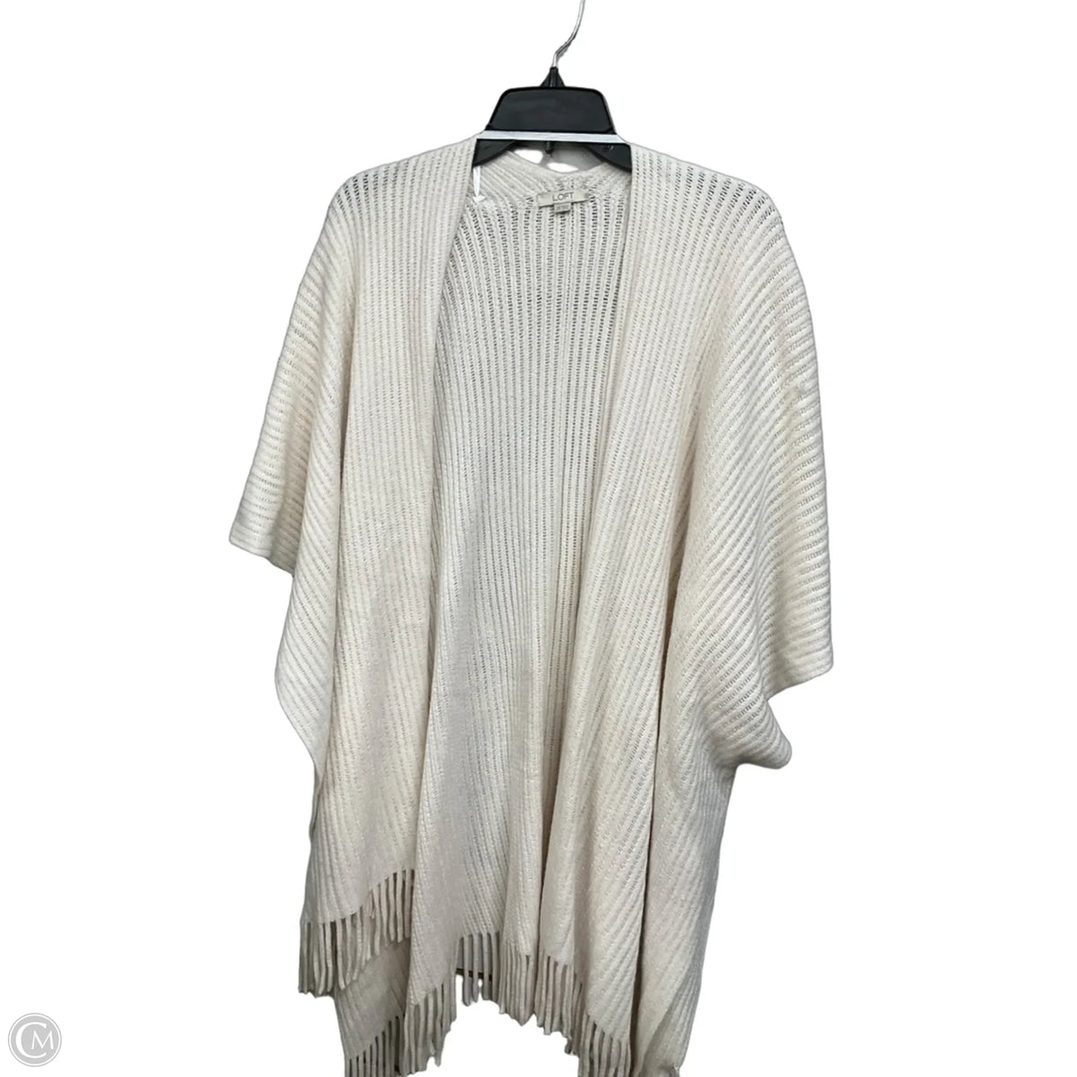 Shawl By Loft In Beige, Size: Osfm
