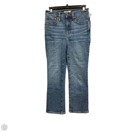 Jeans Boot Cut By Madewell In Blue Denim, Size: 2