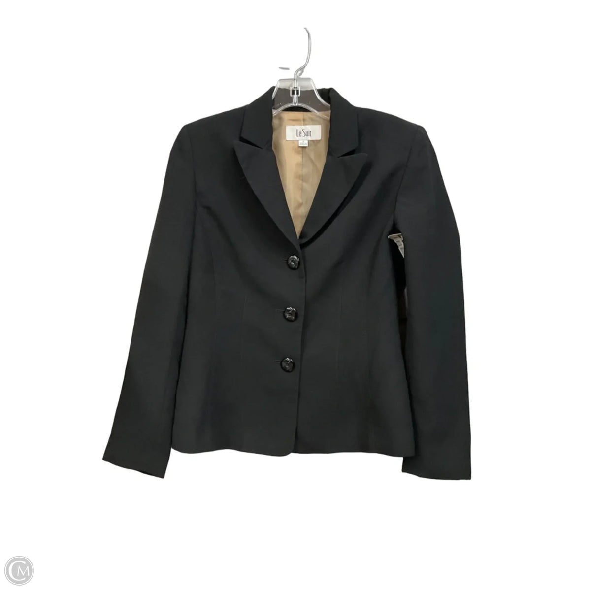 Blazer By Le Suit In Black, Size: S