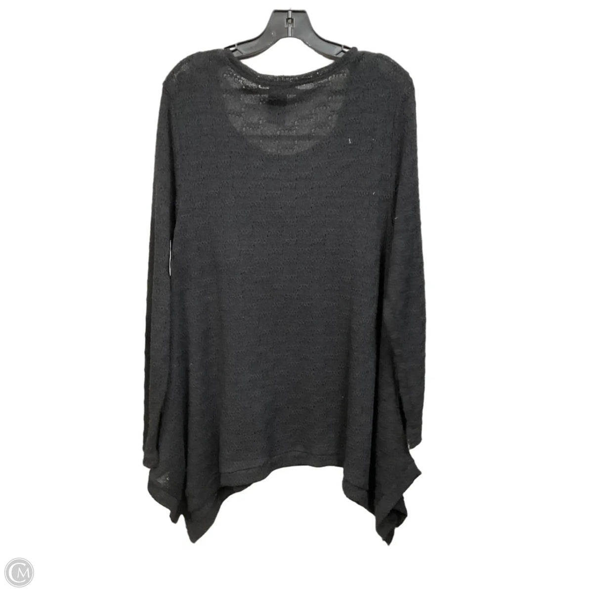 Top Long Sleeve By Grace Elements In Black, Size: Xxl