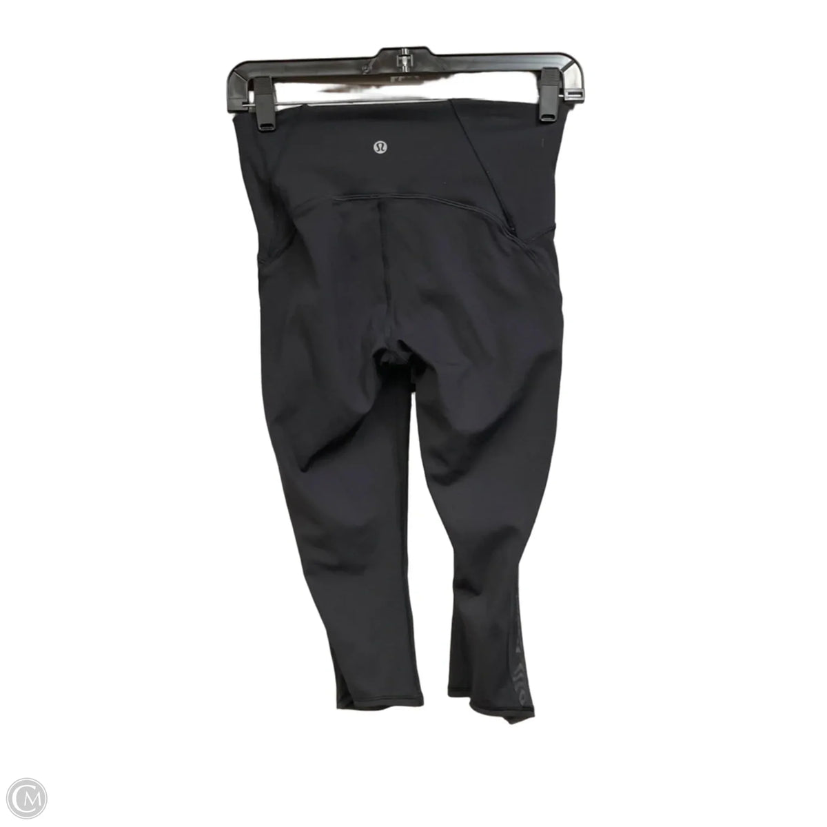 Athletic Leggings Capris By Lululemon In Black, Size: S