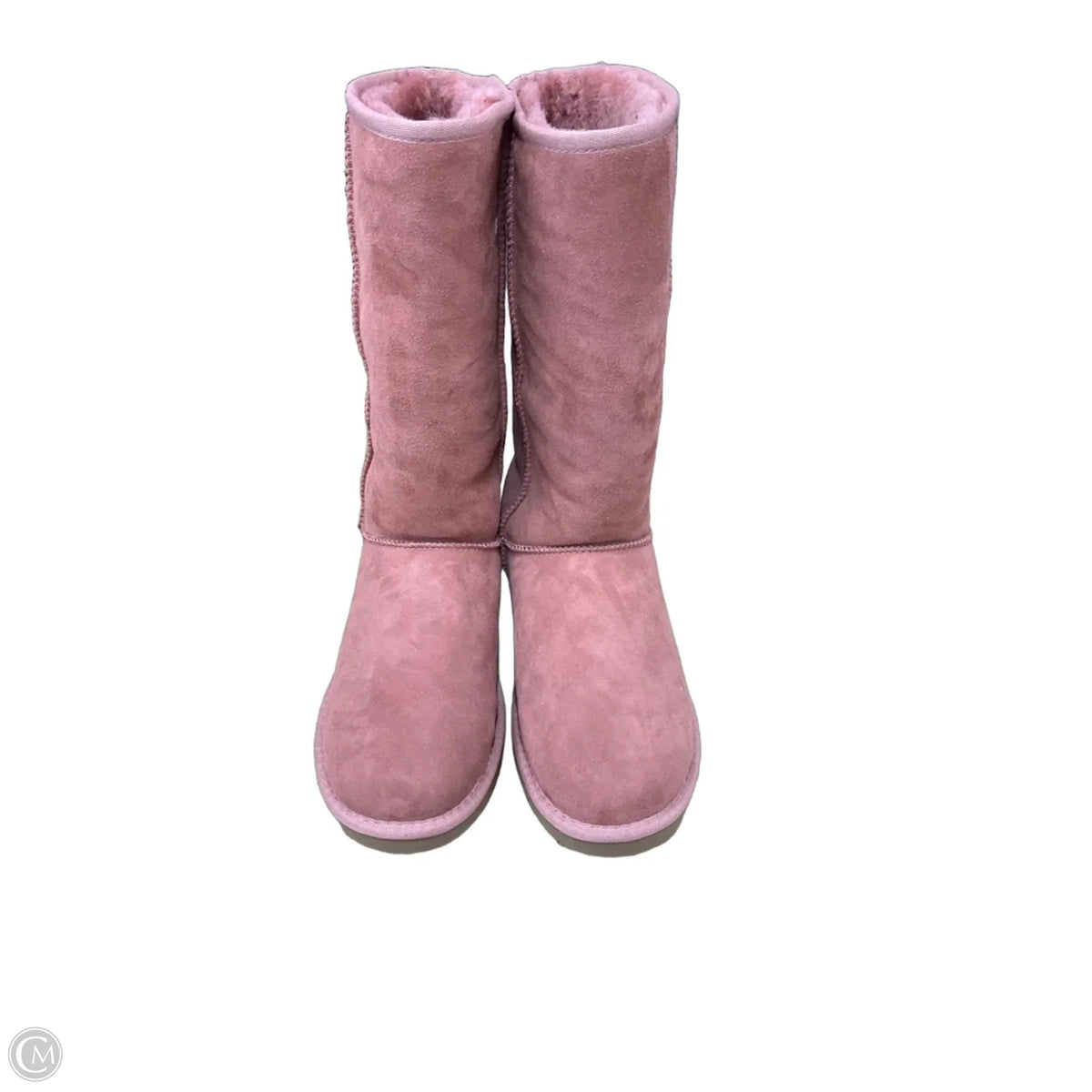 Boots Designer By Ugg In Pink, Size: 8