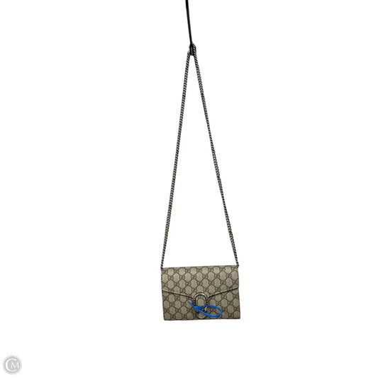 Crossbody Luxury Designer By Gucci, Size: Small