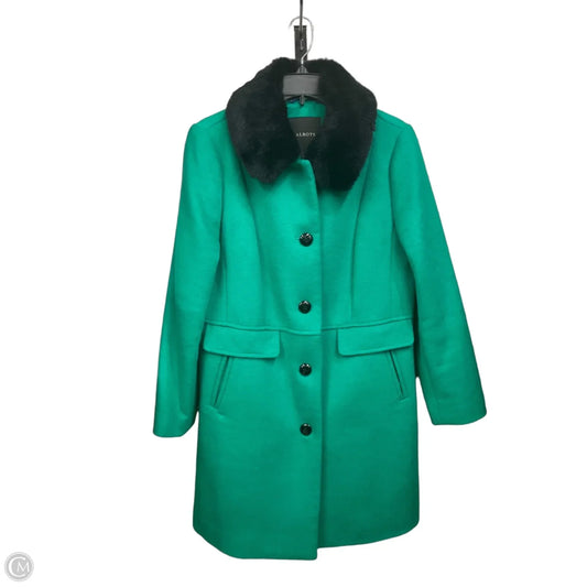 Coat Peacoat By Talbots In Green, Size: M